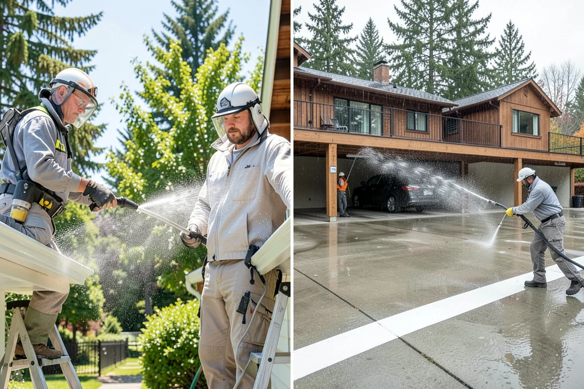 Exterior Dust Removal in Arlington, Snohomish County, WA - Assess the siding for dust and pollen buildup