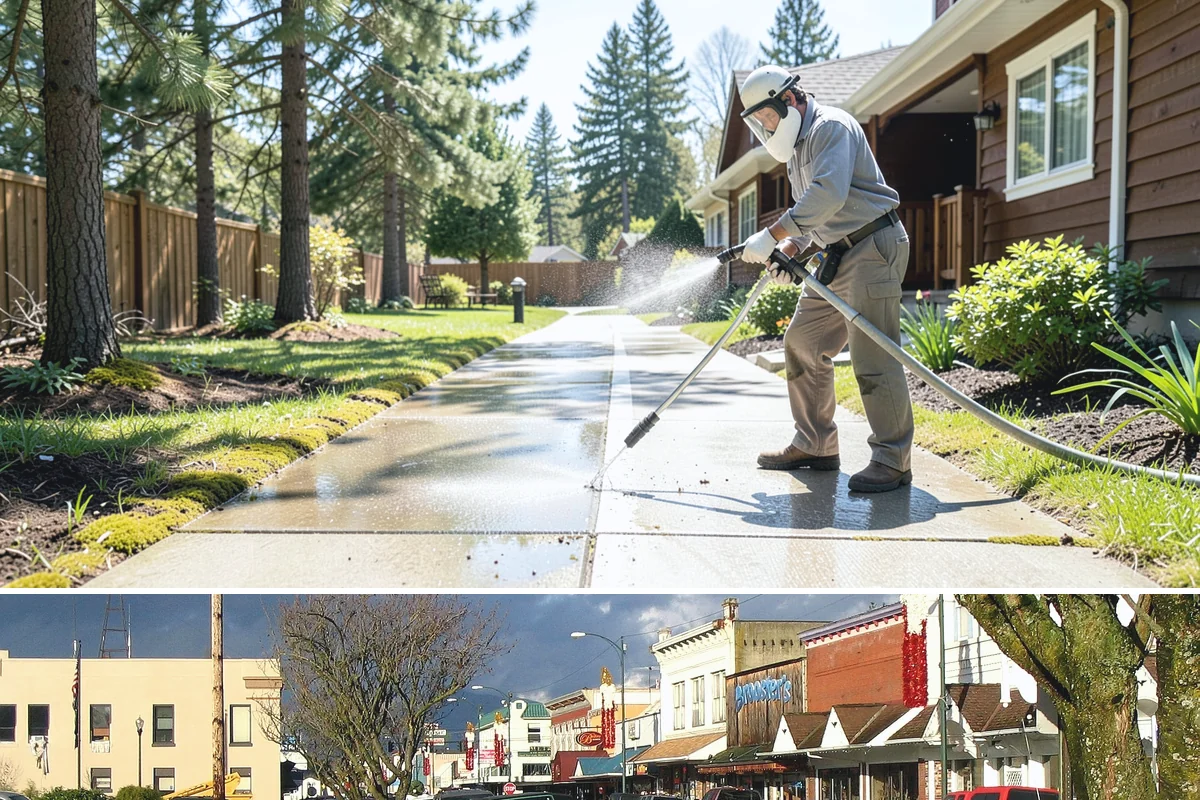Exterior Dust Removal in Arlington, Snohomish County, WA - Spring pollen season and dry summer stretches are the best times to rinse before the film bonds with moisture.