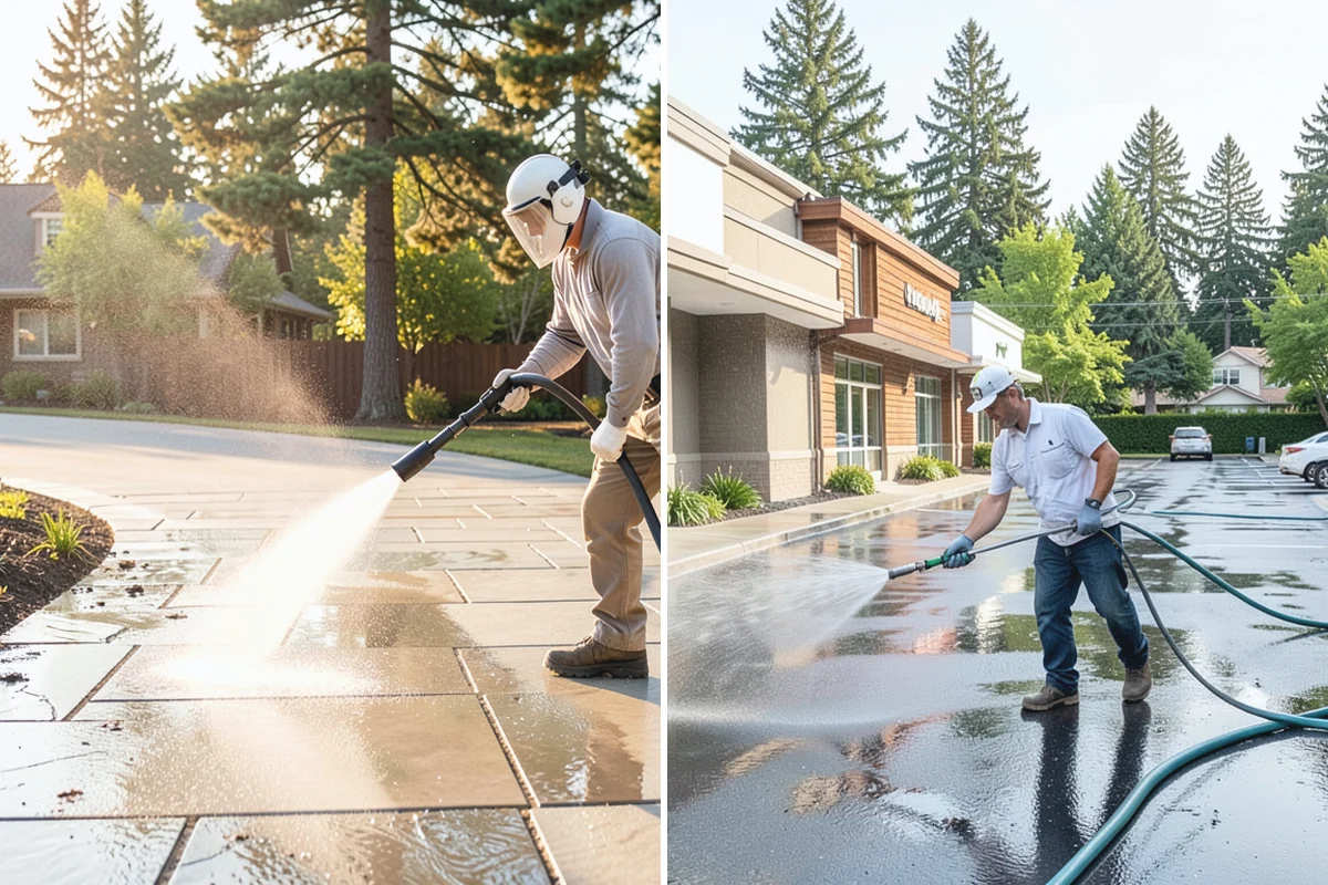 Exterior Dust Removal in Auburn, King County, WA - Assess the siding for dust and pollen buildup