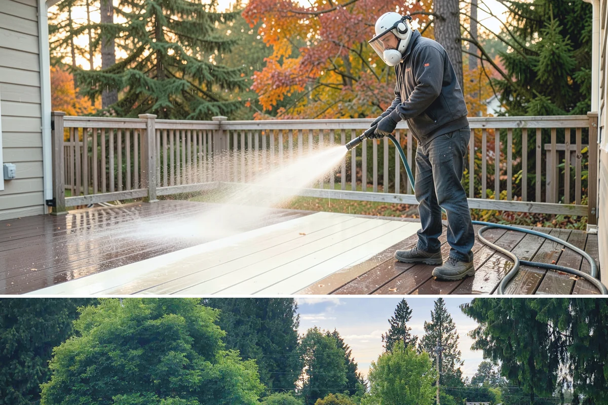 Exterior Dust Removal in Bonney Lake, Pierce County, WA - Spring pollen season and dry summer stretches are the best times to rinse before the film bonds with moisture.
