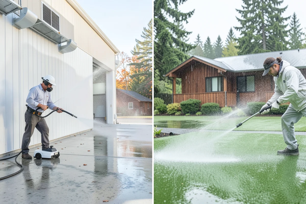 Exterior Dust Removal in Buckley, Pierce County, WA - Assess the siding for dust and pollen buildup