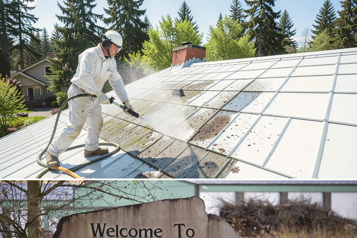 Exterior Dust Removal in Buckley, Pierce County, WA - Spring pollen season and dry summer stretches are the best times to rinse before the film bonds with moisture.