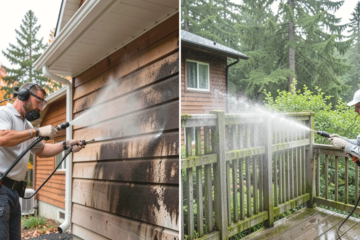 Exterior Dust Removal in Burien, King County, WA - Assess the siding for dust and pollen buildup
