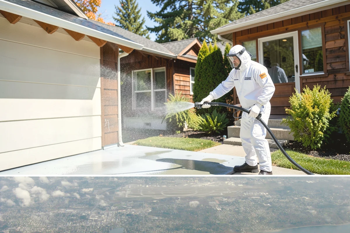 Exterior Dust Removal in Burien, King County, WA - Spring pollen season and dry summer stretches are the best times to rinse before the film bonds with moisture.