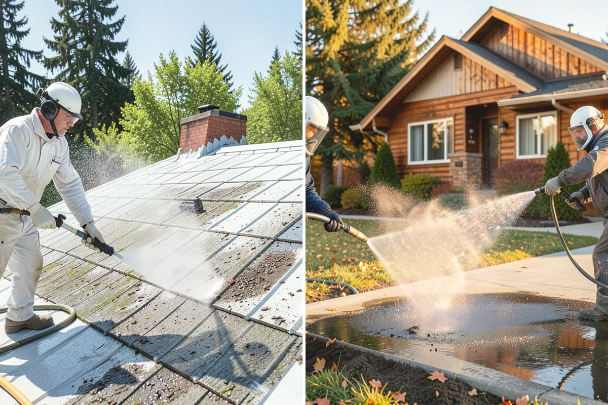 Exterior Dust Removal in Burlington, Skagit County, WA - Assess the siding for dust and pollen buildup