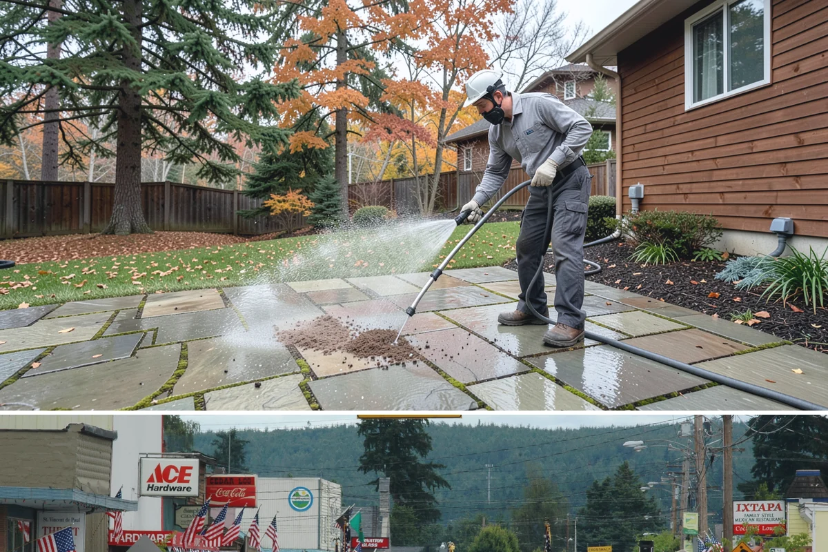 Exterior Dust Removal in Carnation, King County, WA - Spring pollen season and dry summer stretches are the best times to rinse before the film bonds with moisture.
