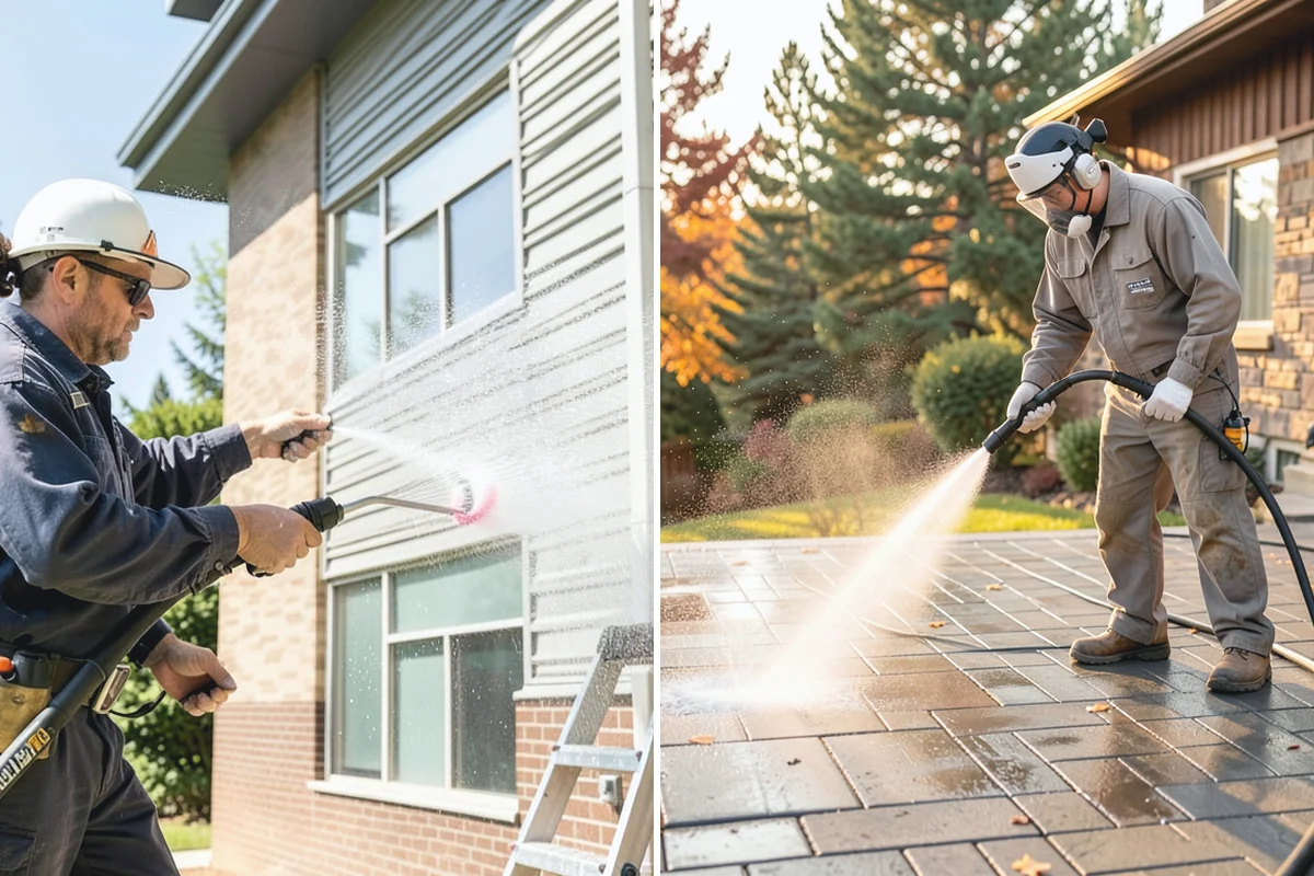 Exterior Dust Removal in Coupeville, Island County, WA - Assess the siding for dust and pollen buildup