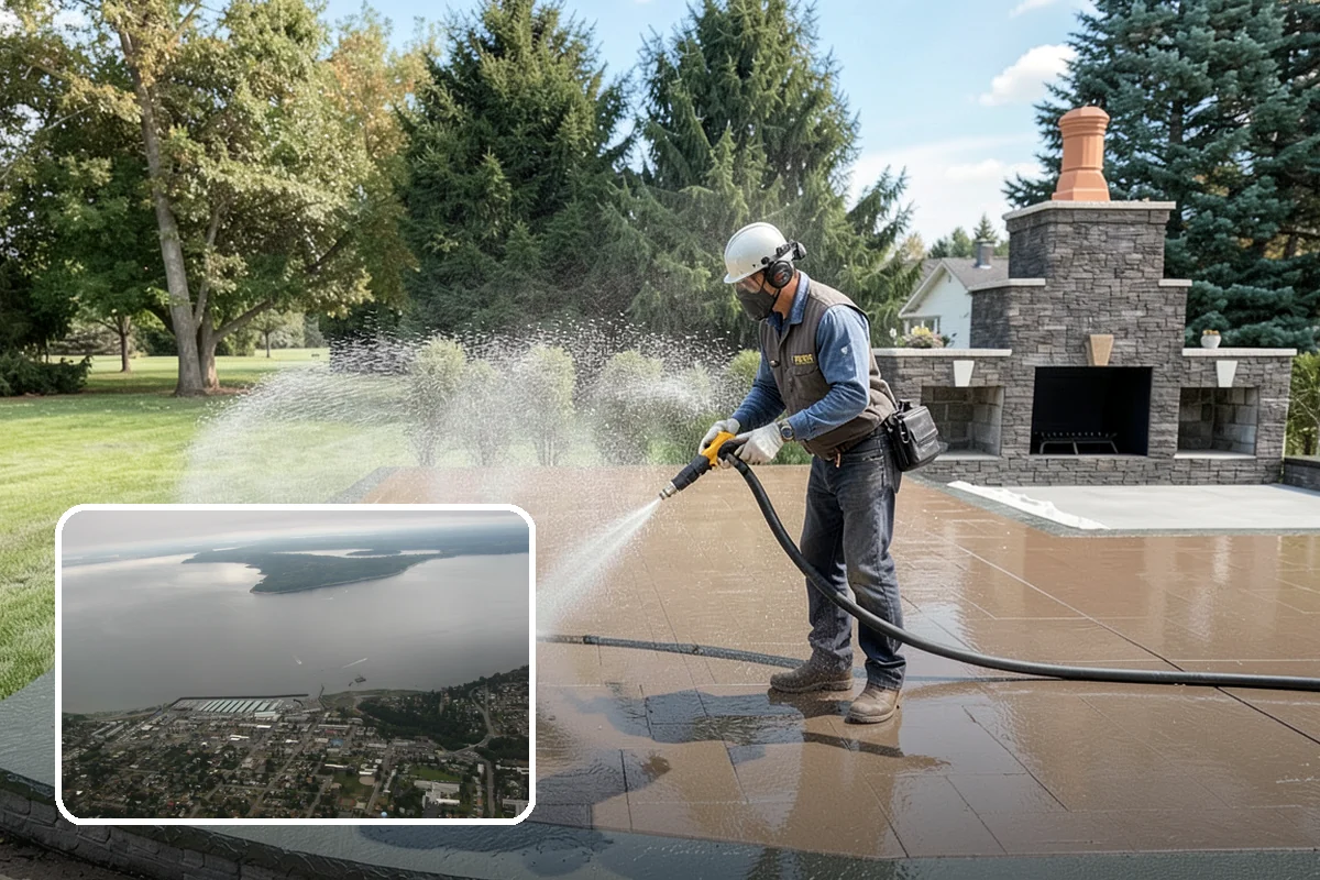 Exterior Dust Removal in Des Moines, King County, WA - Clears pollen and road grit from siding