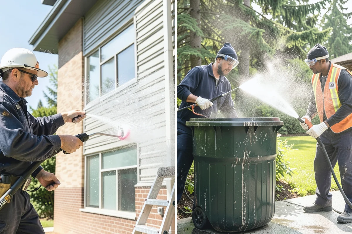 Exterior Dust Removal in Des Moines, King County, WA - Assess the siding for dust and pollen buildup