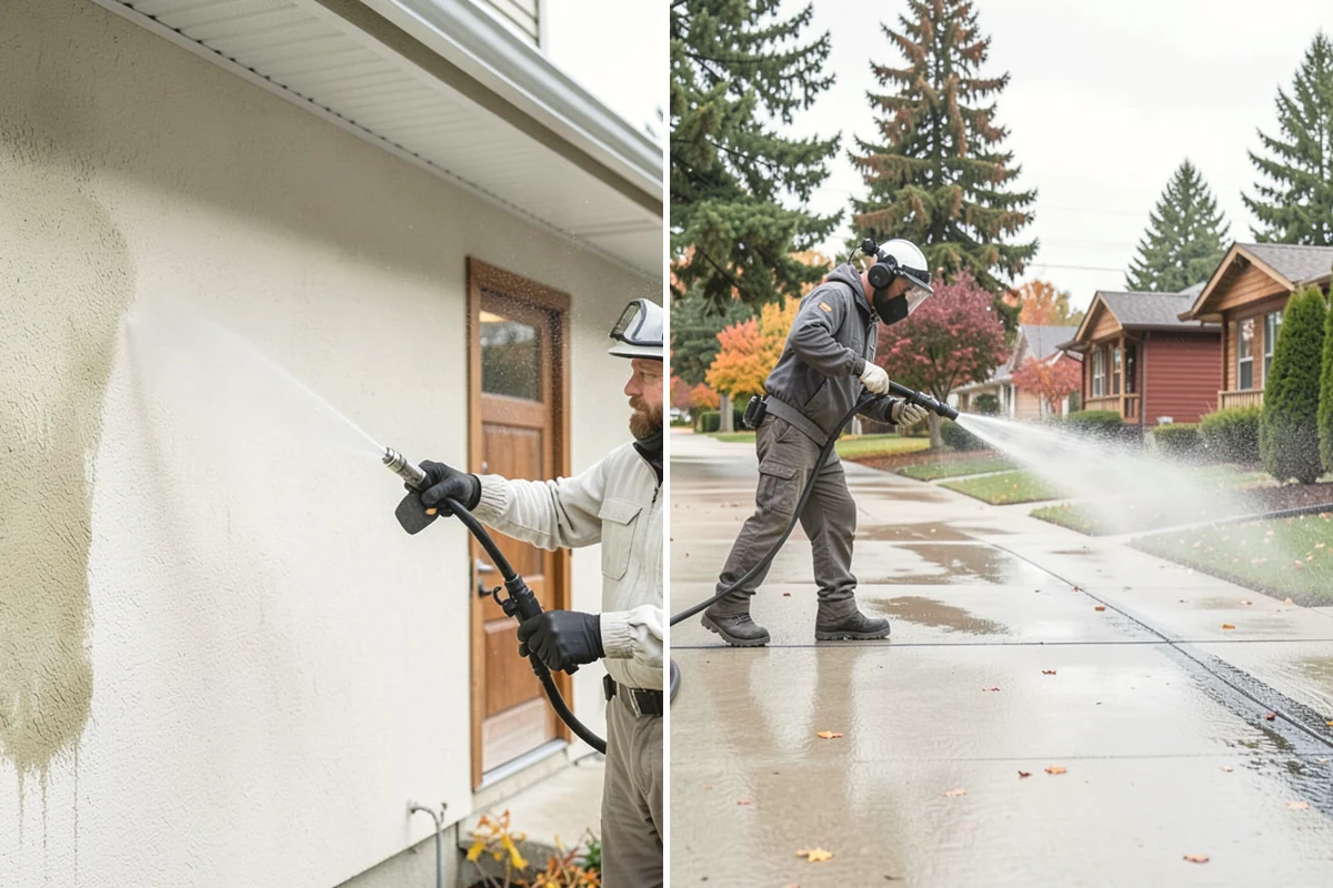Exterior Dust Removal in Duvall, King County, WA - Assess the siding for dust and pollen buildup
