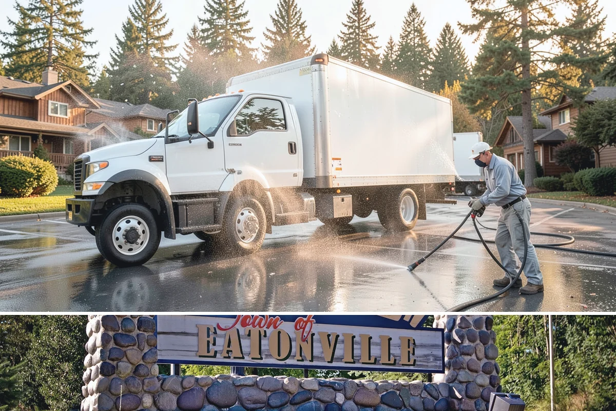 Exterior Dust Removal in Eatonville, Pierce County, WA - Spring pollen season and dry summer stretches are the best times to rinse before the film bonds with moisture.