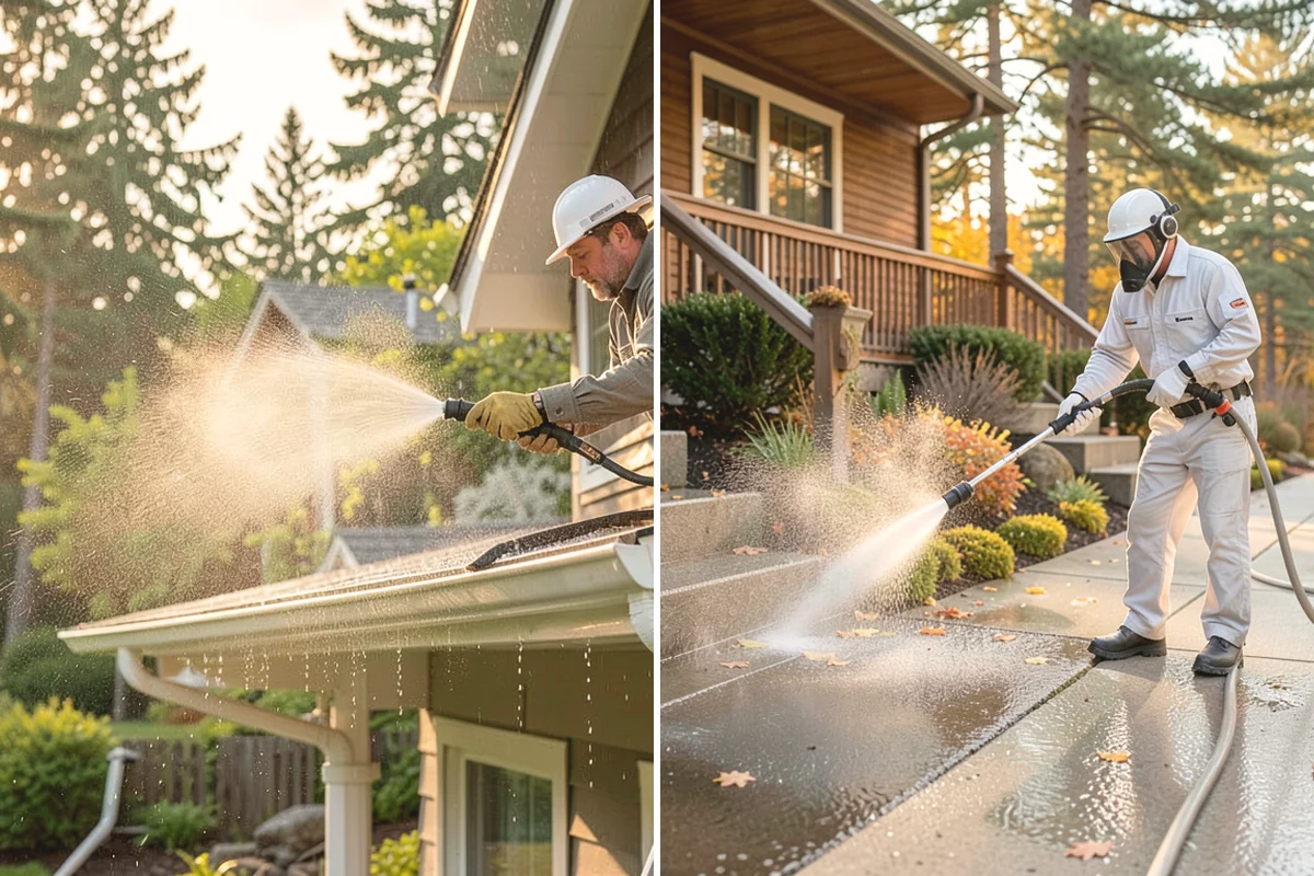 Exterior Dust Removal in Edgewood, Pierce County, WA - Assess the siding for dust and pollen buildup