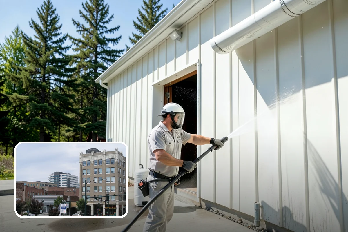 Exterior Dust Removal in Everett, Snohomish County, WA - Clears pollen and road grit from siding