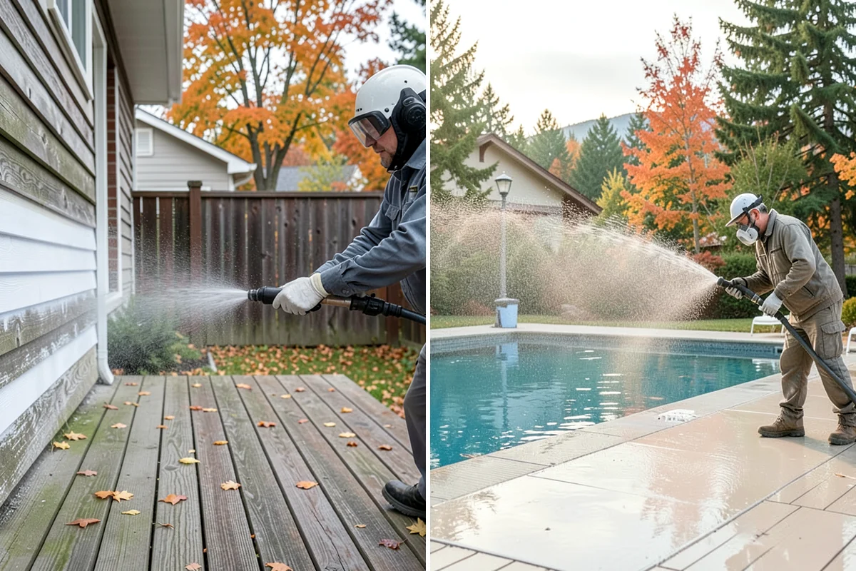 Exterior Dust Removal in Gig Harbor, Pierce County, WA - Assess the siding for dust and pollen buildup