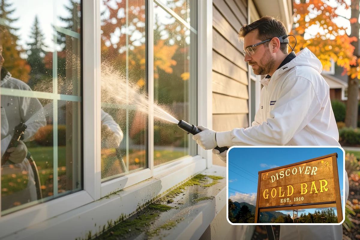 Exterior Dust Removal in Gold Bar, Snohomish County, WA - Clears pollen and road grit from siding