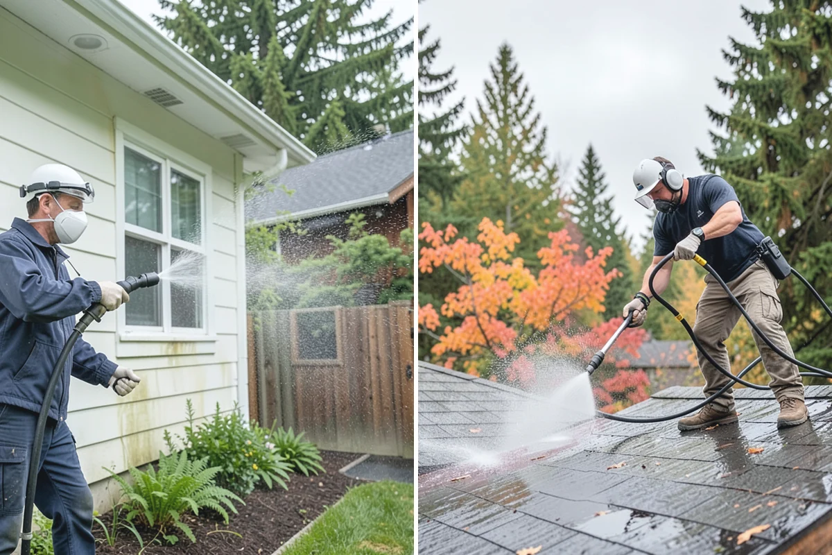 Exterior Dust Removal in Gold Bar, Snohomish County, WA - Assess the siding for dust and pollen buildup
