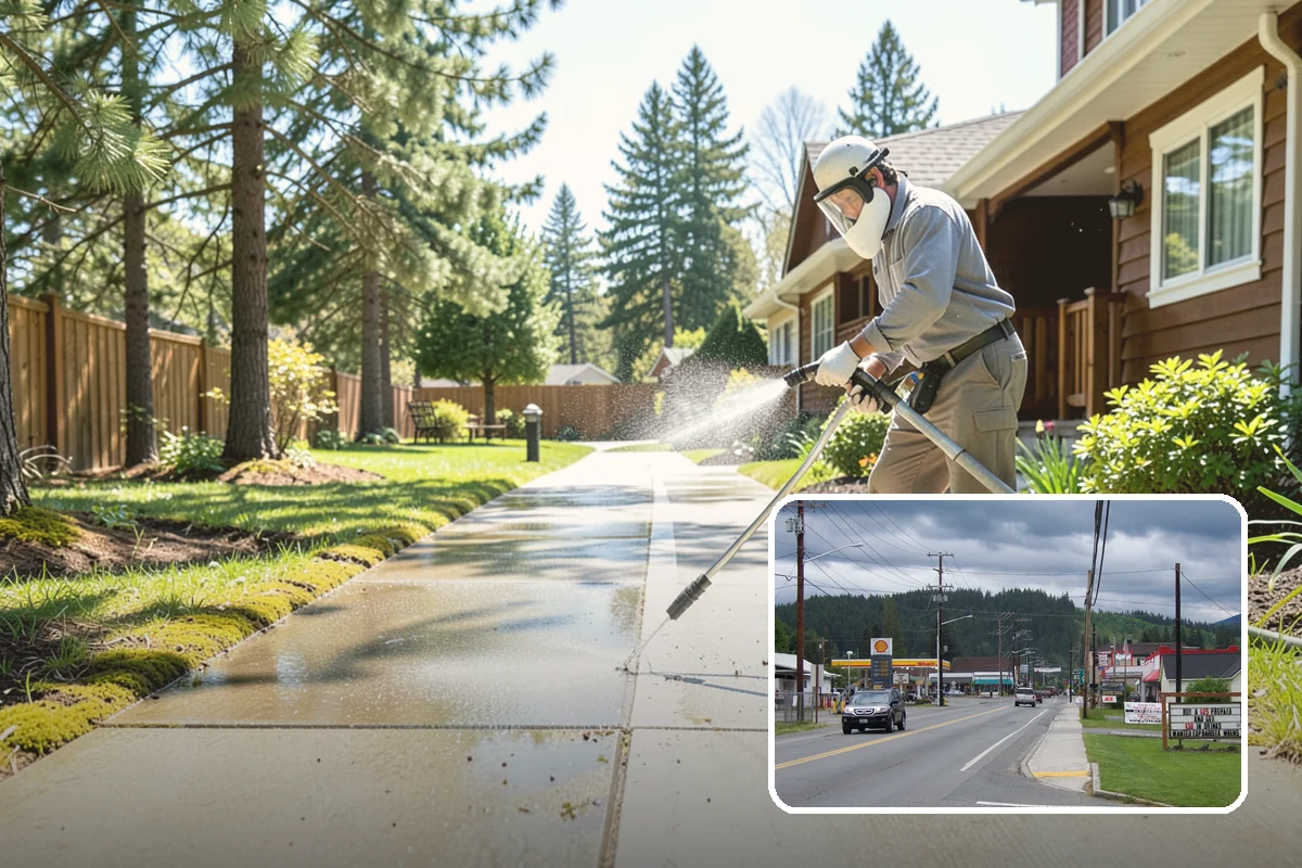 Exterior Dust Removal in Granite Falls, Snohomish County, WA - Clears pollen and road grit from siding
