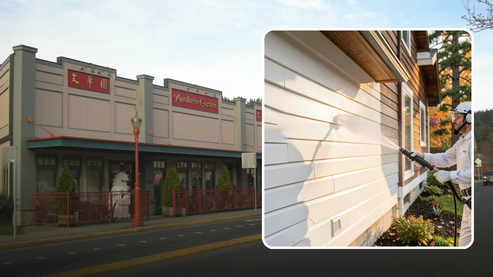 Exterior Dust Removal in Issaquah, King County, WA - Exterior dust removal rinses away the pollen, road grit, and settled dust that cling to siding between our region's rain events.