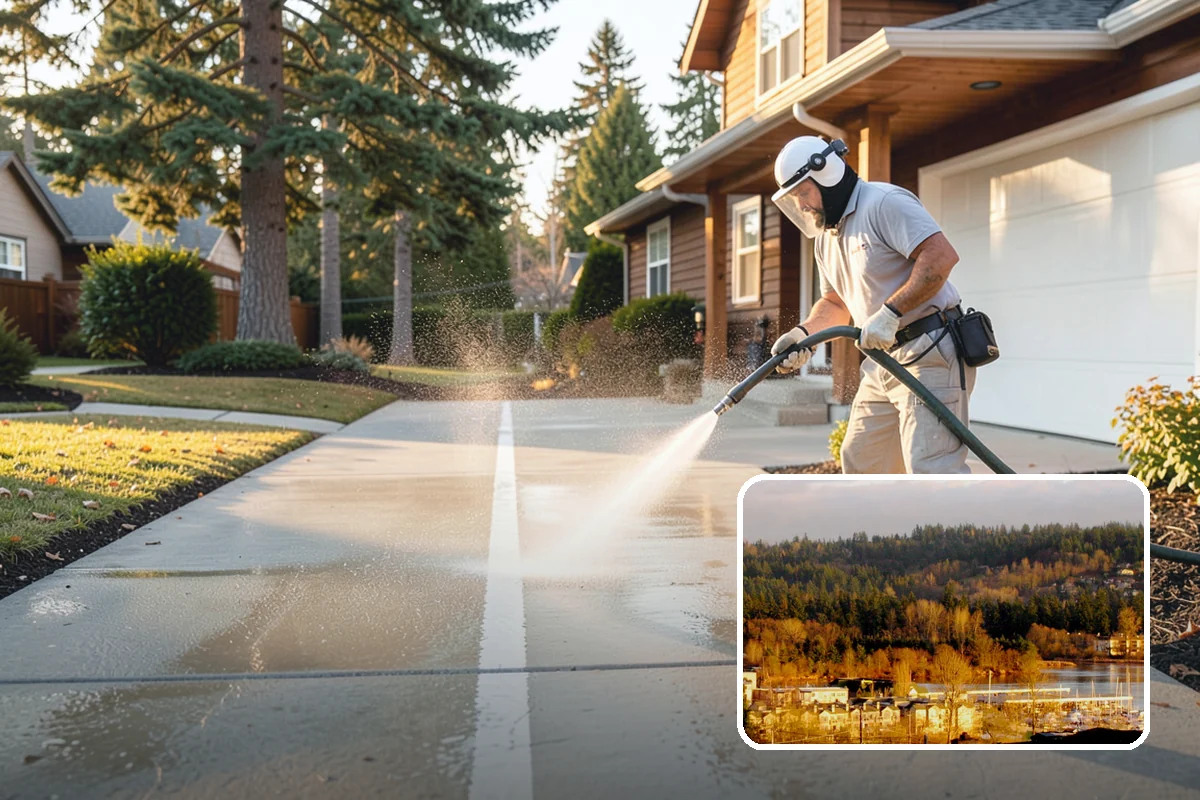 Exterior Dust Removal in Kenmore, King County, WA - Clears pollen and road grit from siding