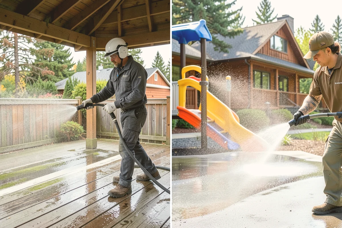 Exterior Dust Removal in Kirkland, King County, WA - Assess the siding for dust and pollen buildup