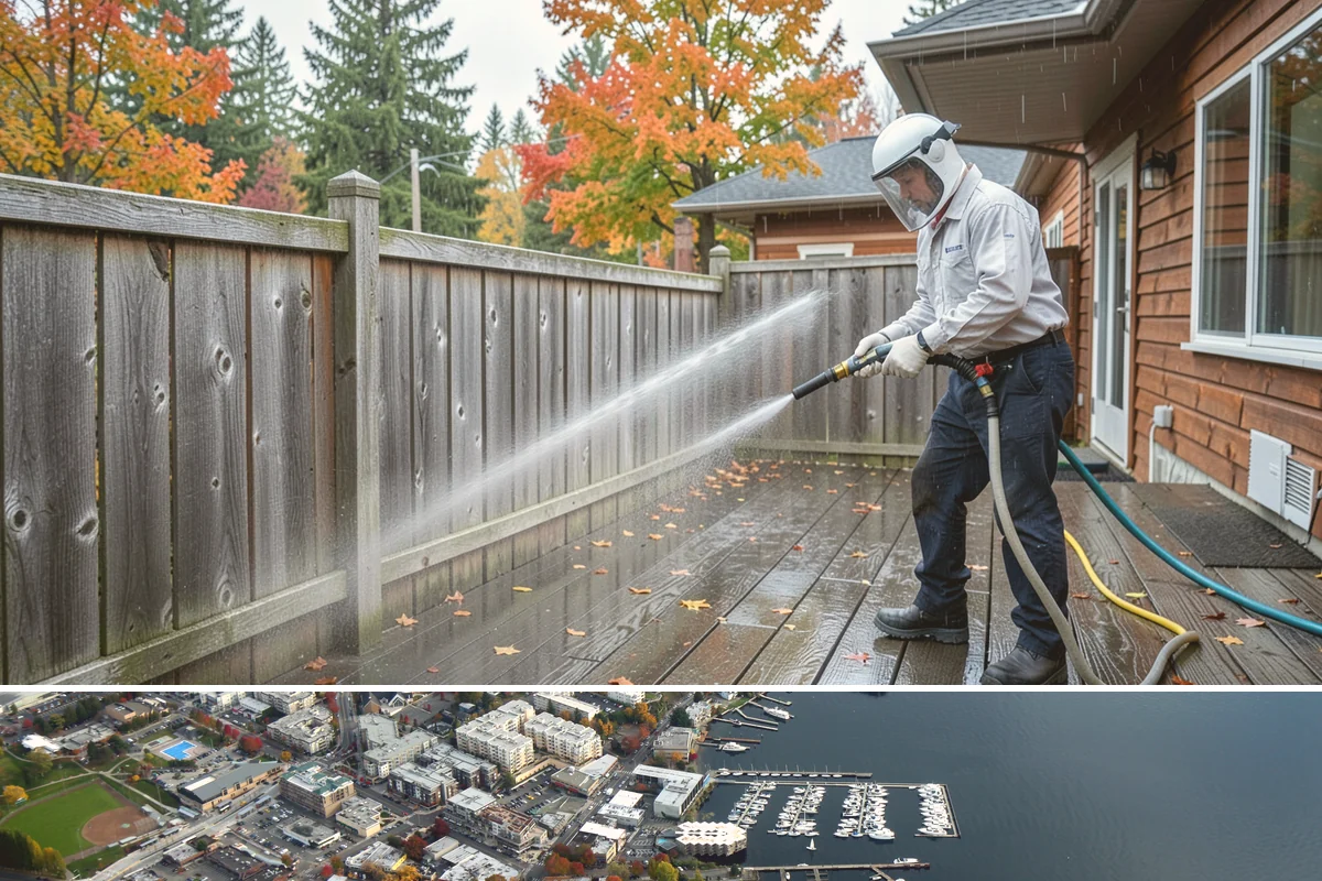 Exterior Dust Removal in Kirkland, King County, WA - Spring pollen season and dry summer stretches are the best times to rinse before the film bonds with moisture.