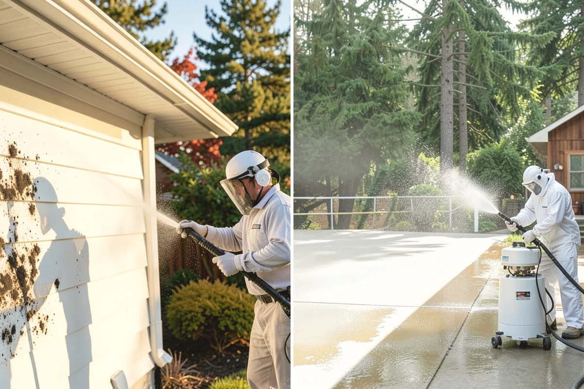 Exterior Dust Removal in Lake Stevens, Snohomish County, WA - Assess the siding for dust and pollen buildup