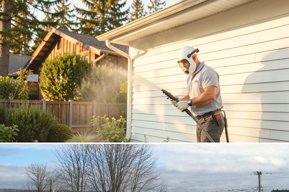 Exterior Dust Removal in Langley, Island County, WA - Spring pollen season and dry summer stretches are the best times to rinse before the film bonds with moisture.