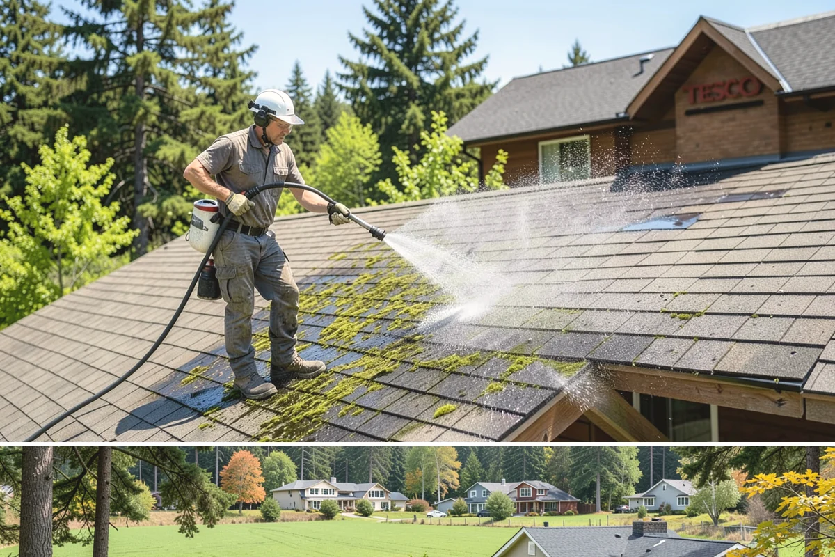 Exterior Dust Removal in Lyman, Skagit County, WA - Spring pollen season and dry summer stretches are the best times to rinse before the film bonds with moisture.