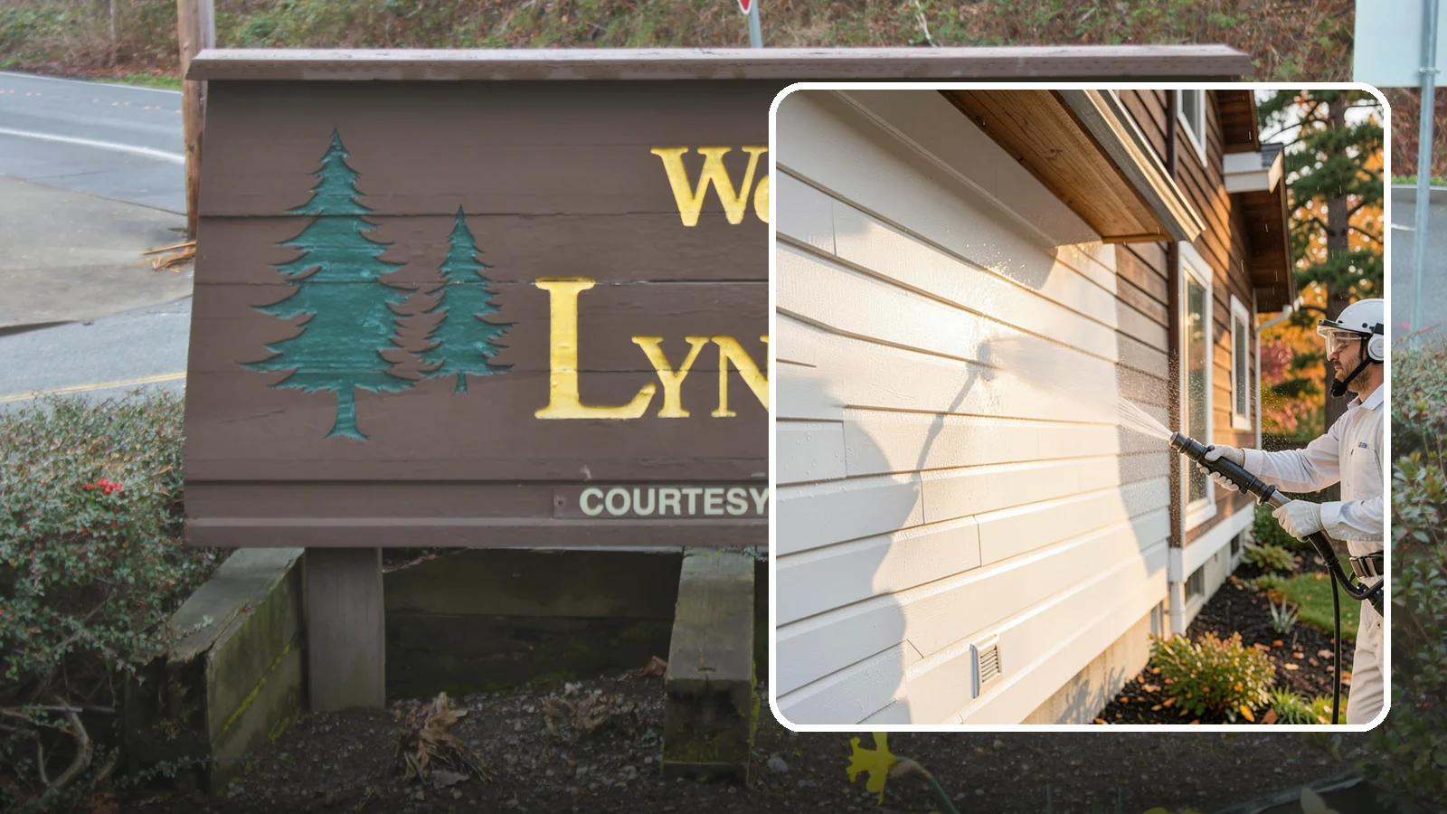 Exterior Dust Removal in Lynnwood, Snohomish County, WA - Exterior dust removal rinses away the pollen, road grit, and settled dust that cling to siding between our region's rain events.