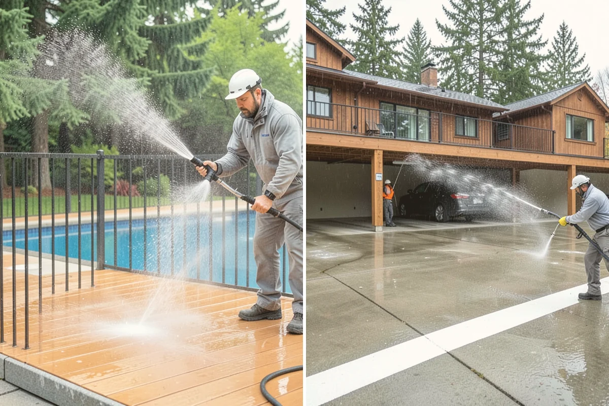 Exterior Dust Removal in Lynnwood, Snohomish County, WA - Assess the siding for dust and pollen buildup