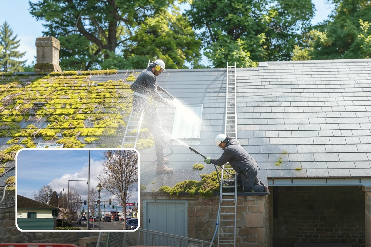 Exterior Dust Removal in Marysville, Snohomish County, WA - Clears pollen and road grit from siding