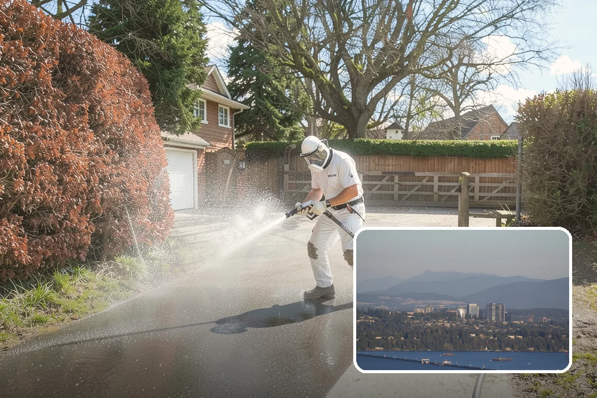 Exterior Dust Removal in Medina, King County, WA - Clears pollen and road grit from siding
