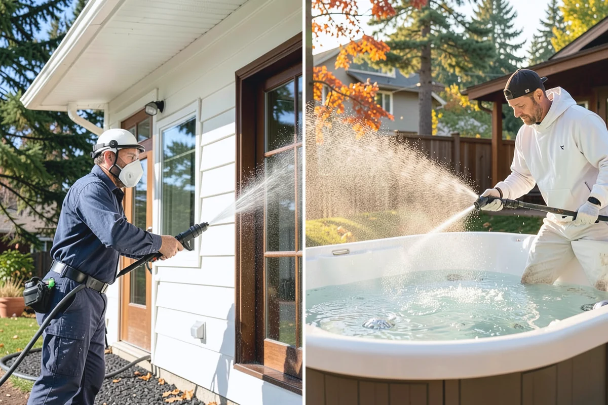 Exterior Dust Removal in Medina, King County, WA - Assess the siding for dust and pollen buildup