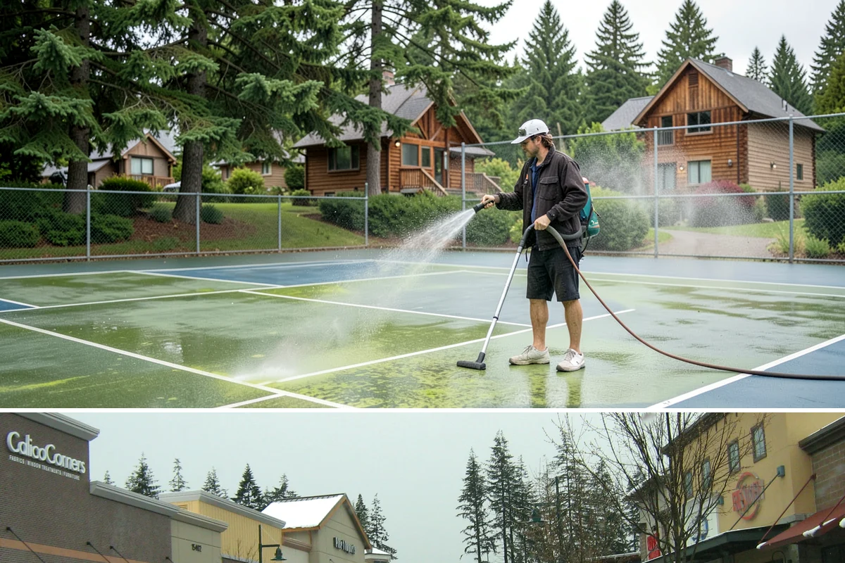 Exterior Dust Removal in Mill Creek, Snohomish County, WA - Spring pollen season and dry summer stretches are the best times to rinse before the film bonds with moisture.