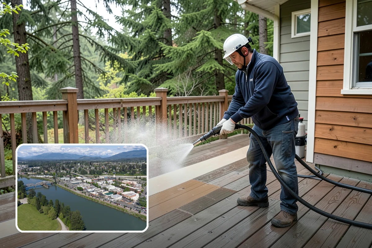 Exterior Dust Removal in Mount Vernon, Skagit County, WA - Clears pollen and road grit from siding