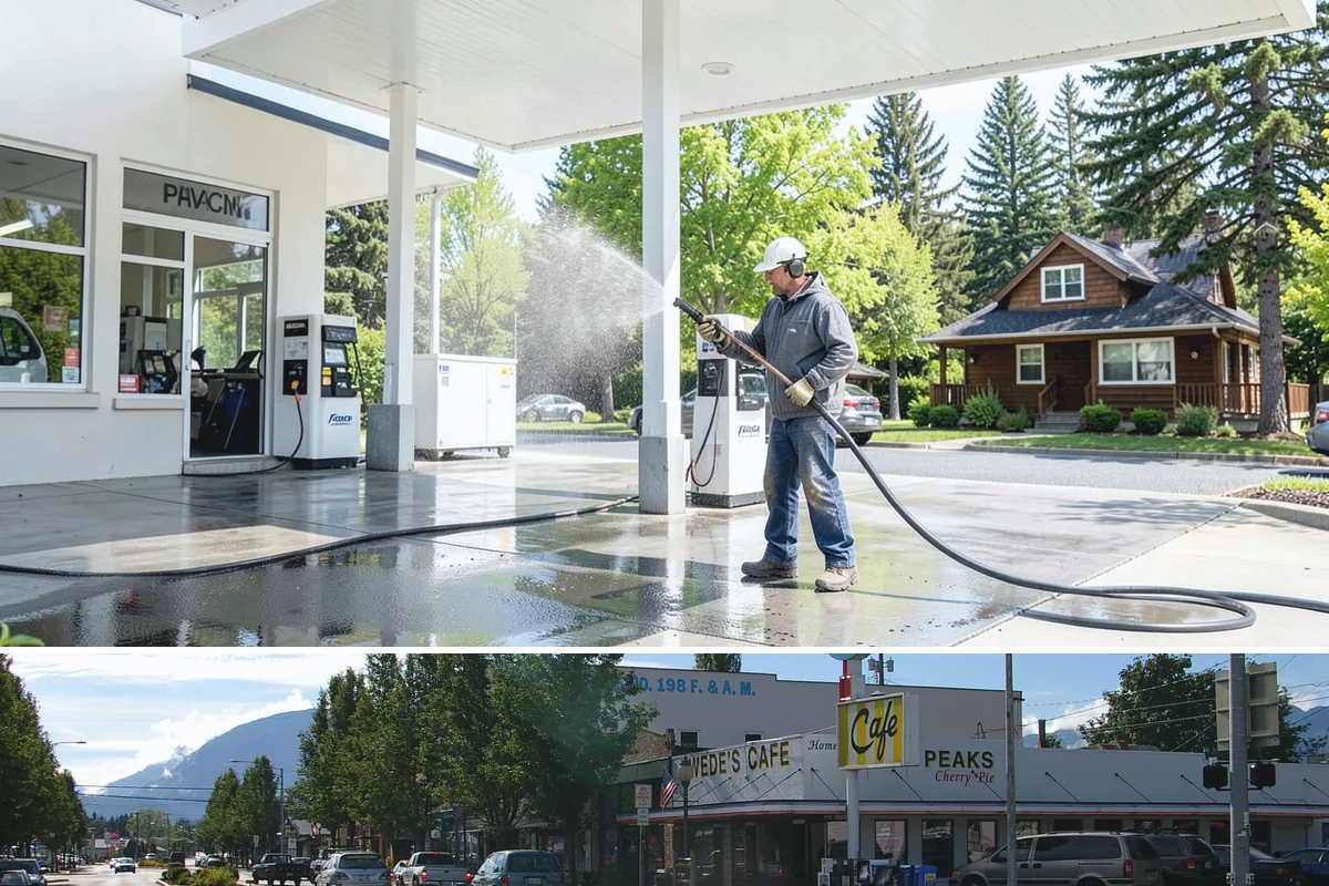 Exterior Dust Removal in North Bend, King County, WA - Spring pollen season and dry summer stretches are the best times to rinse before the film bonds with moisture.