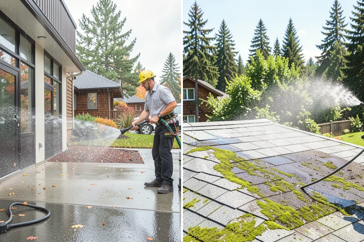 Exterior Dust Removal in Oak Harbor, Island County, WA - Assess the siding for dust and pollen buildup