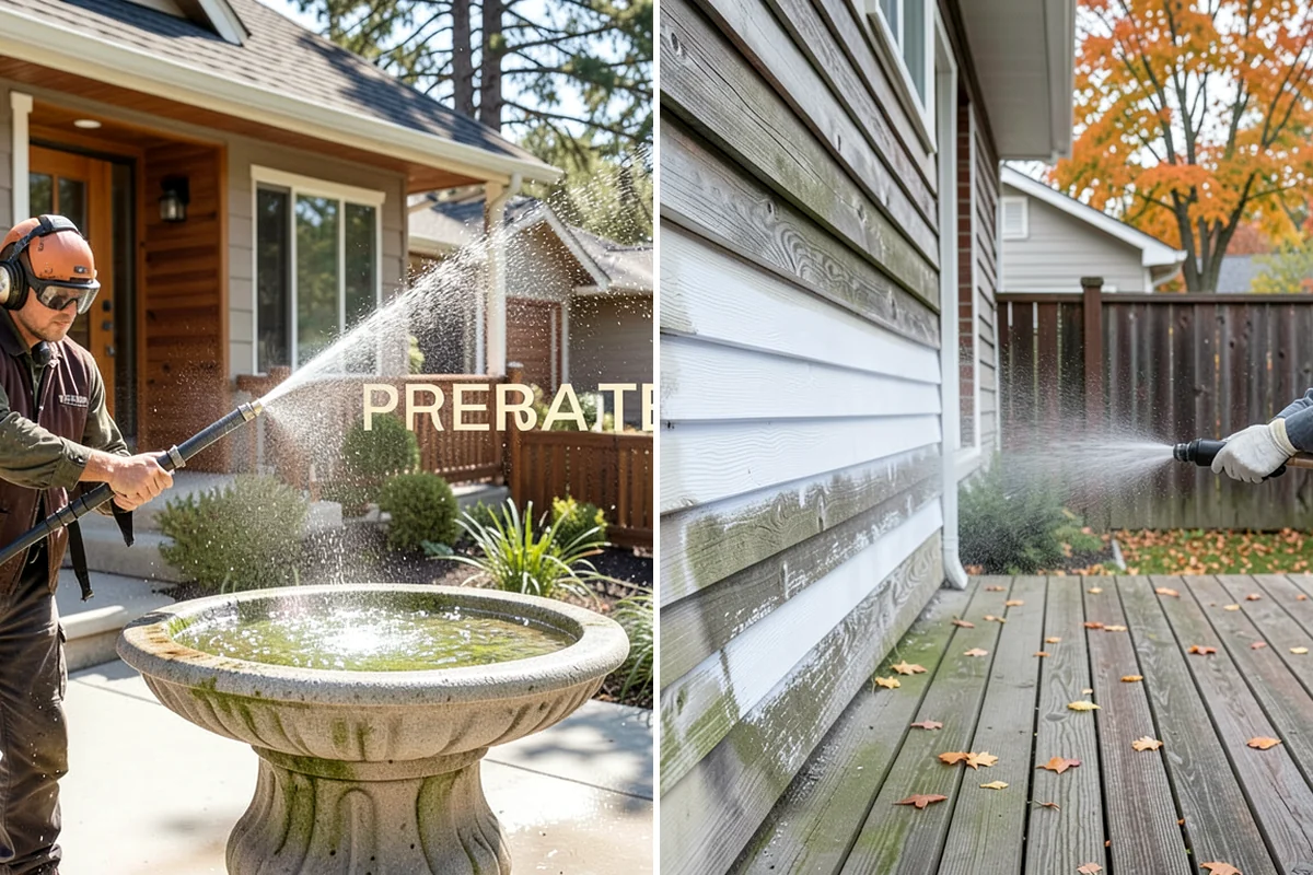Exterior Dust Removal in Pacific, King County, WA - Assess the siding for dust and pollen buildup