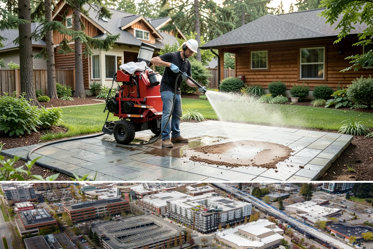 Exterior Dust Removal in Redmond, King County, WA - Spring pollen season and dry summer stretches are the best times to rinse before the film bonds with moisture.