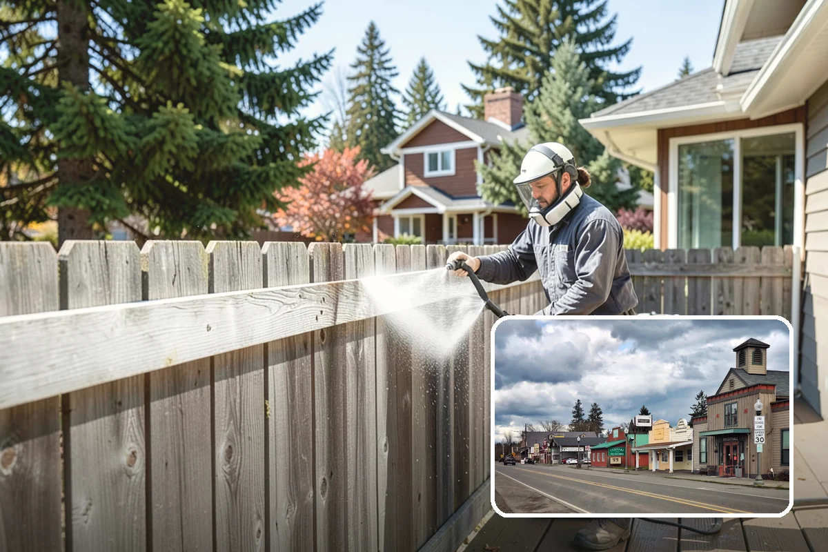 Exterior Dust Removal in Roy, Pierce County, WA - Clears pollen and road grit from siding