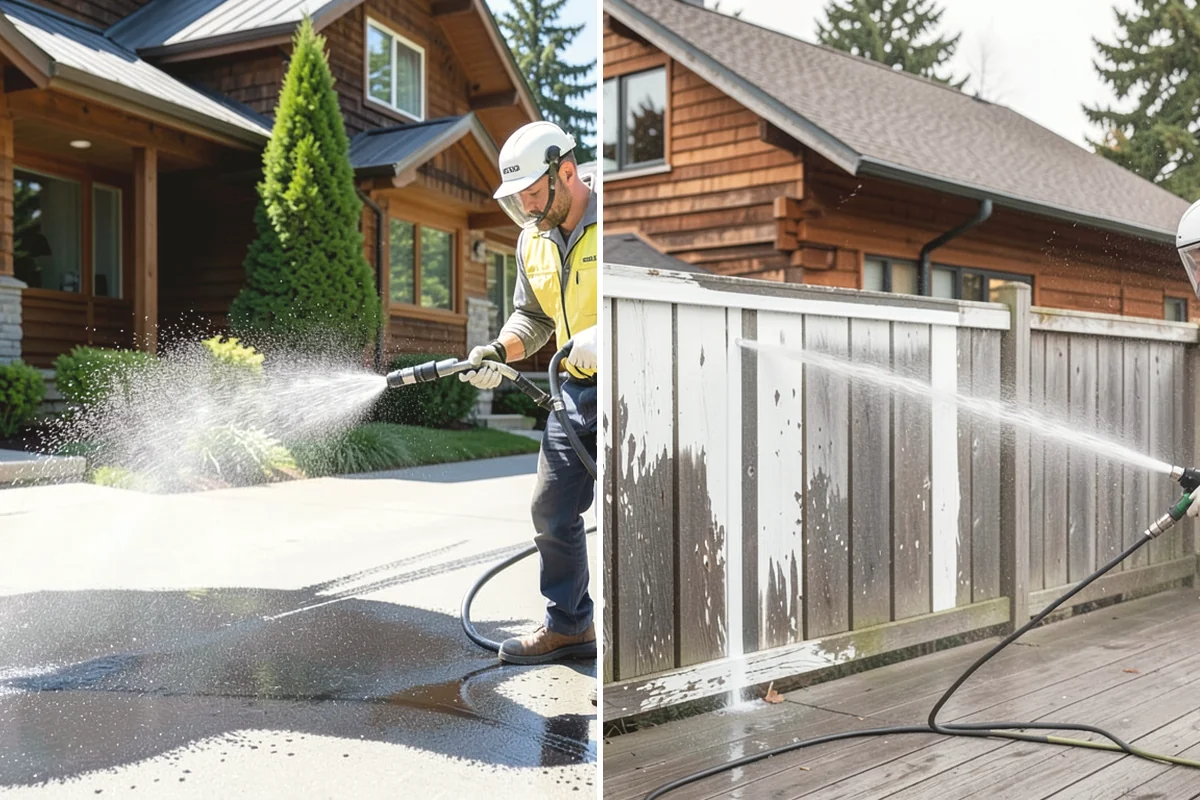 Exterior Dust Removal in Ruston, Pierce County, WA - Assess the siding for dust and pollen buildup