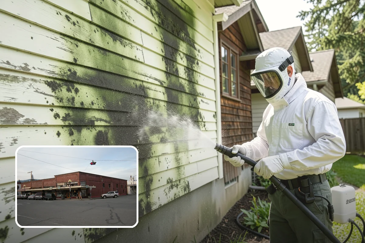 Exterior Dust Removal in Sedro-Woolley, Skagit County, WA - Clears pollen and road grit from siding