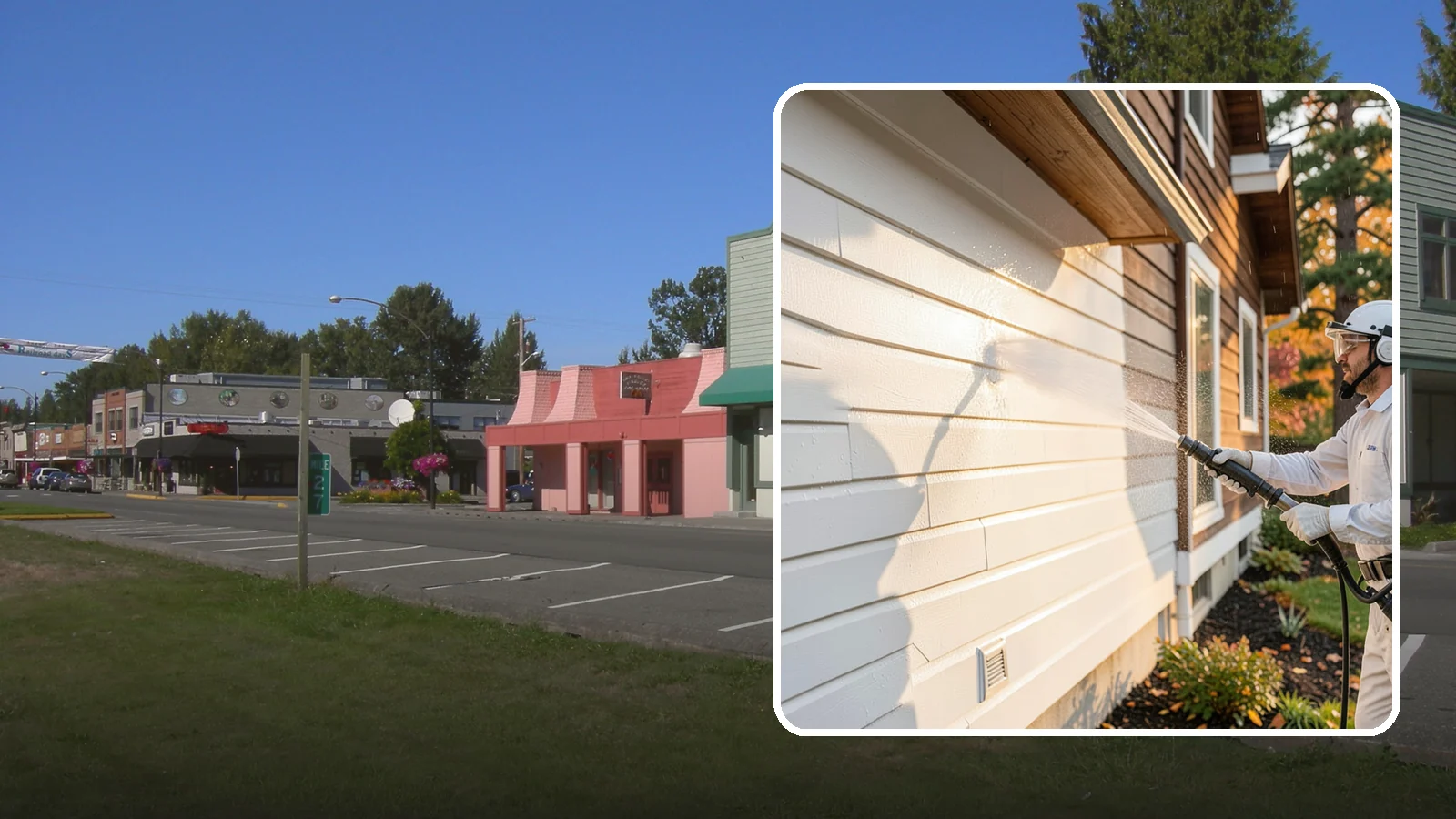 Exterior Dust Removal in Snoqualmie, King County, WA - Exterior dust removal rinses away the pollen, road grit, and settled dust that cling to siding between our region's rain events.