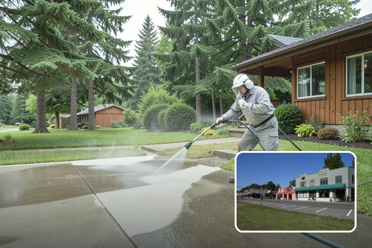 Exterior Dust Removal in Snoqualmie, King County, WA - Clears pollen and road grit from siding