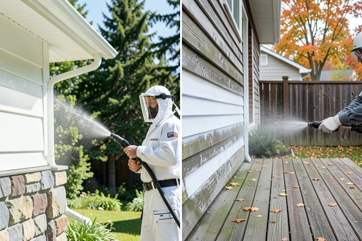 Exterior Dust Removal in Snoqualmie, King County, WA - Assess the siding for dust and pollen buildup