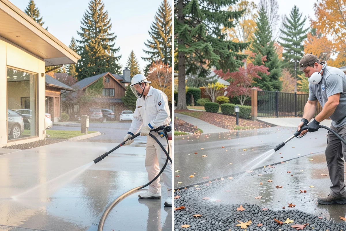 Exterior Dust Removal in South Prairie, Pierce County, WA - Assess the siding for dust and pollen buildup