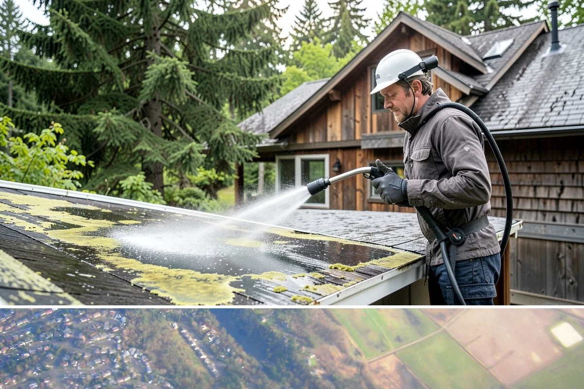 Exterior House Cleaning in Algona, King County, WA - Plan for the warmer months of late spring to early autumn when surfaces dry quickly between cleaning steps.
