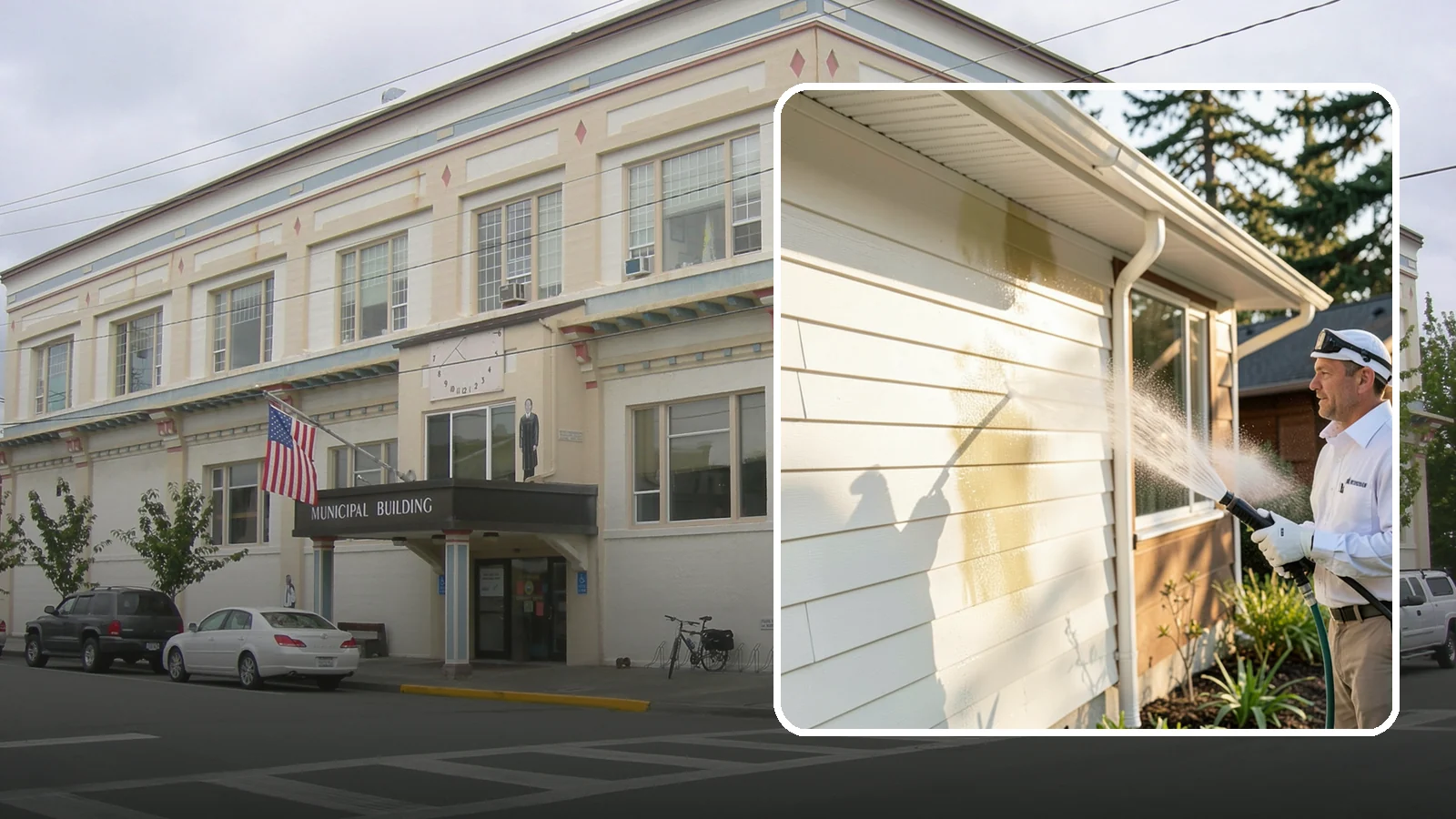 Exterior House Cleaning in Anacortes, Skagit County, WA - Exterior house cleaning tackles the full outside of your home, from siding and soffits to trim and entry areas dulled by...