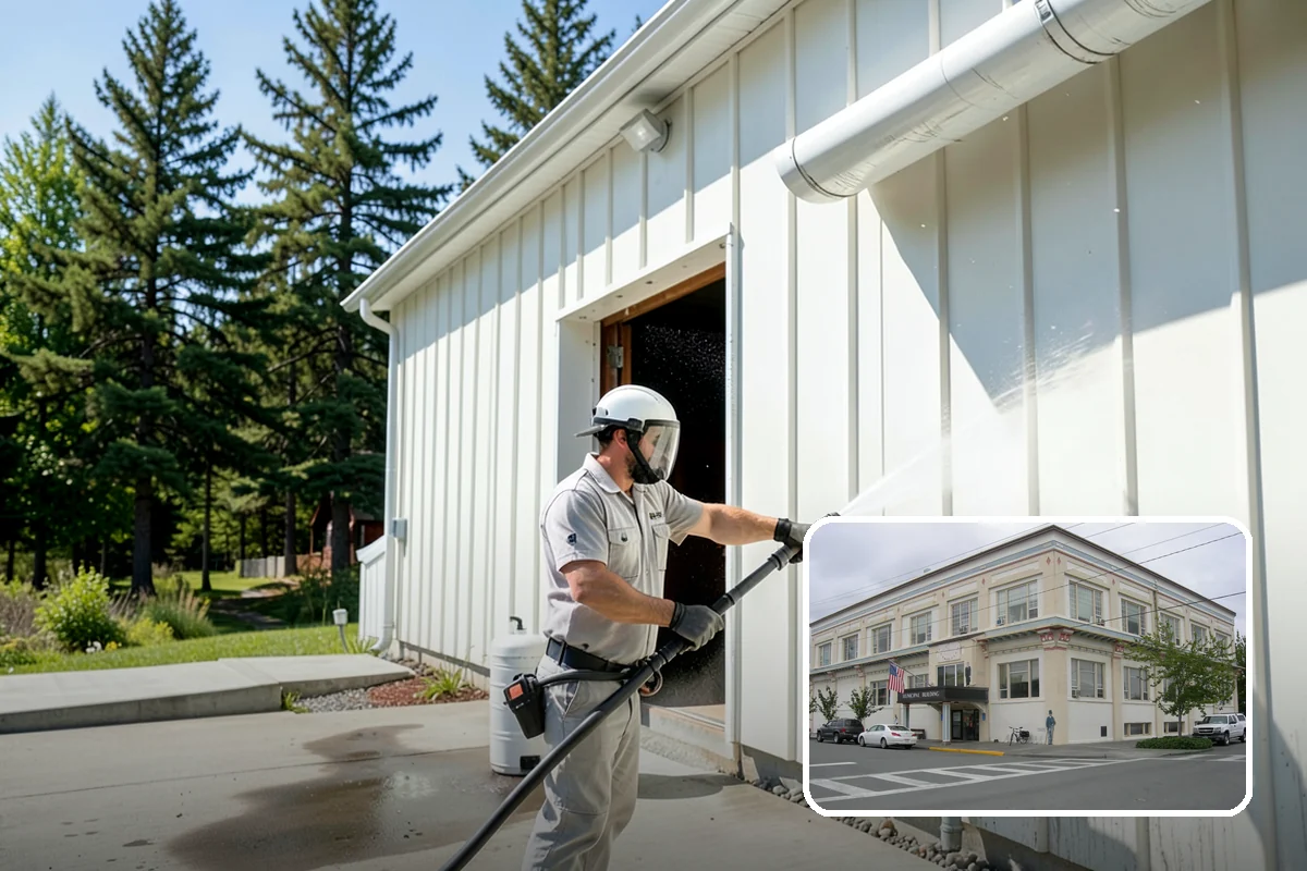 Exterior House Cleaning in Anacortes, Skagit County, WA - Covers the whole envelope, not just the obvious walls