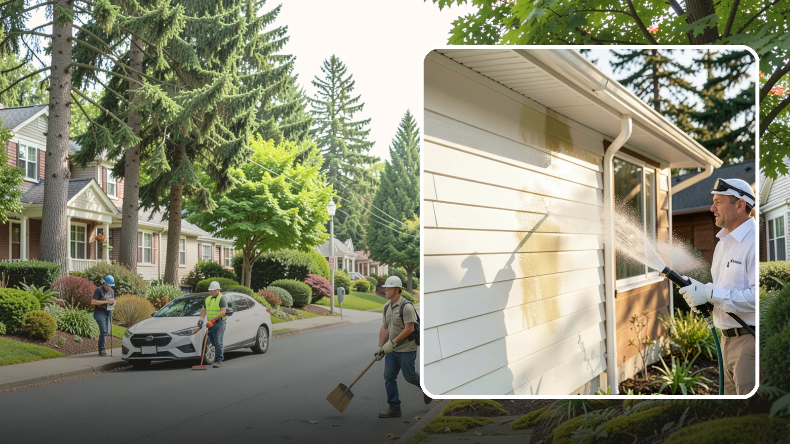 Exterior House Cleaning in Beaux Arts Village, King County, WA - Exterior house cleaning tackles the full outside of your home, from siding and soffits to trim and entry areas dulled by...